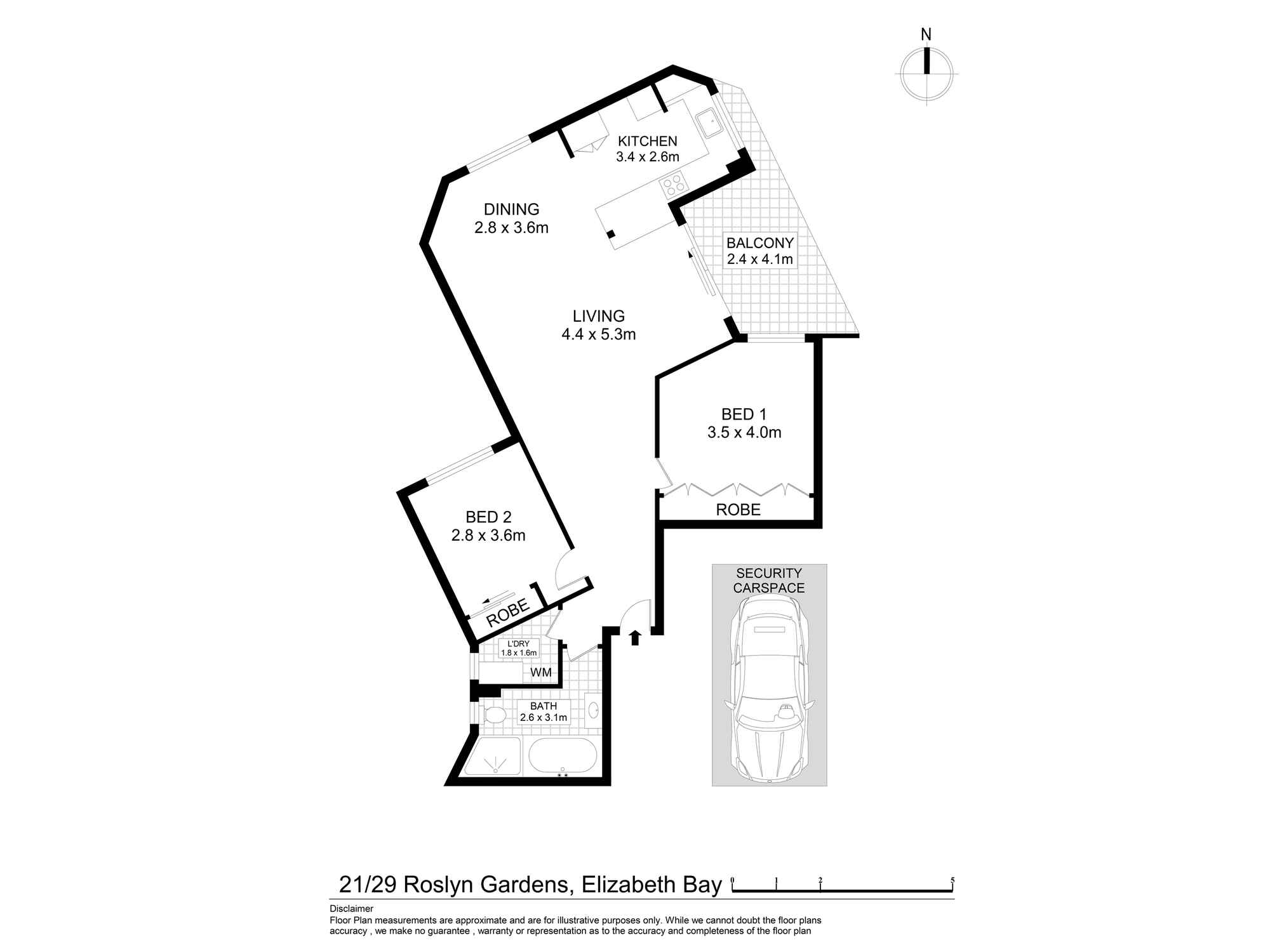 21/29 Roslyn Gardens Elizabeth Bay 21/29 Roslyn Gardens Elizabeth Bay