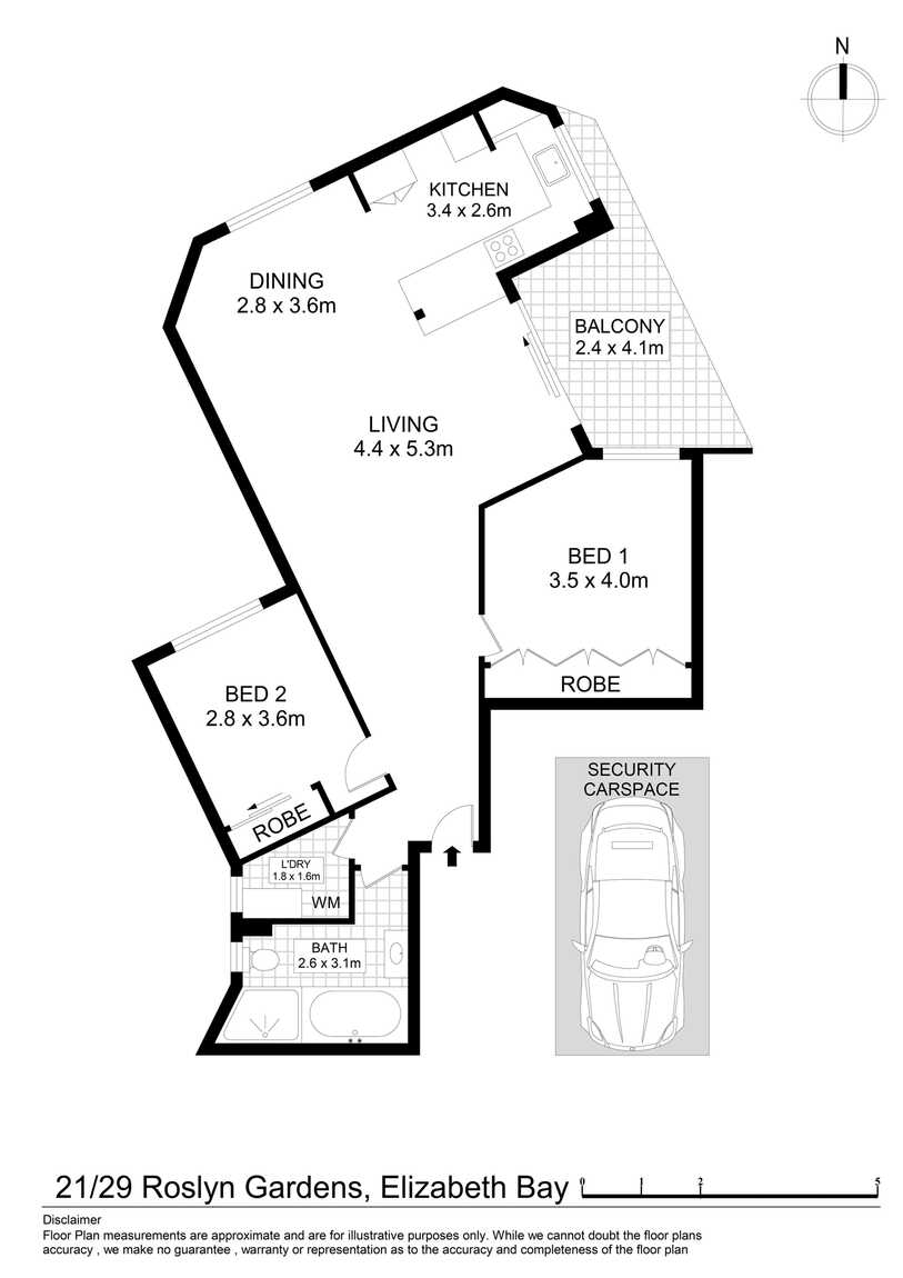 21/29 Roslyn Gardens Elizabeth Bay 21/29 Roslyn Gardens Elizabeth Bay