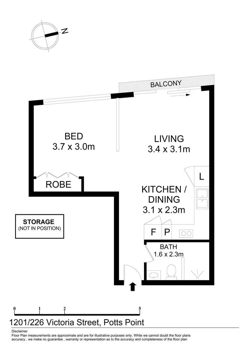 1201/226 Victoria Street Potts Point