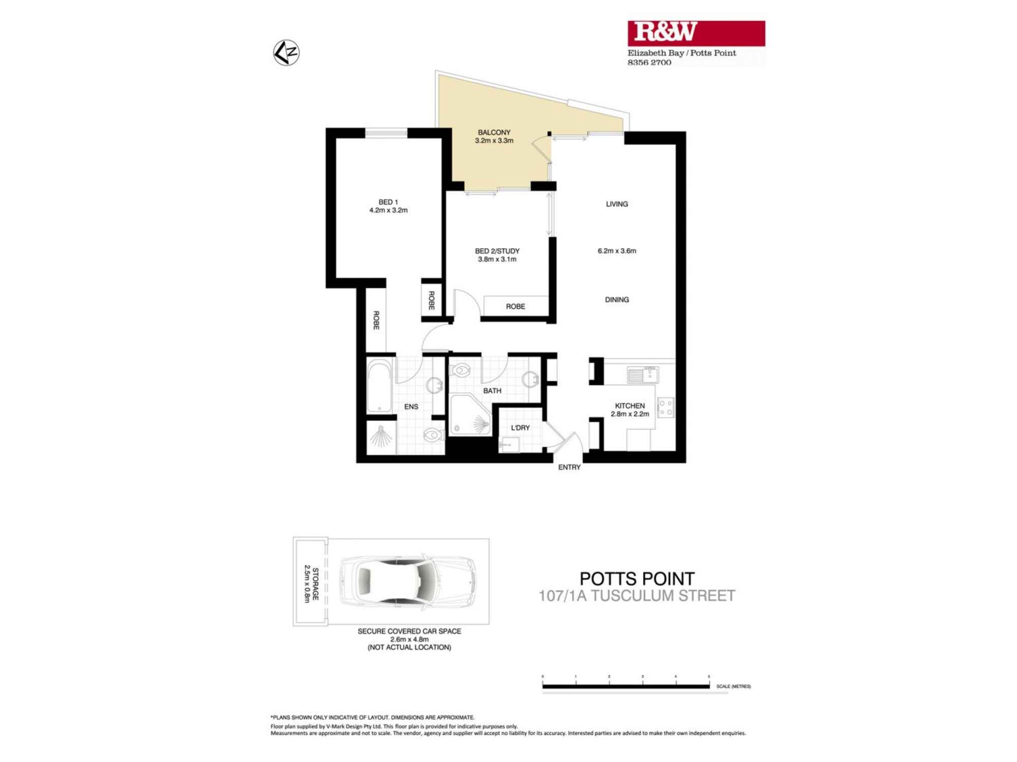 107/1A Tusculum Street Potts Point 107/1A Tusculum Street Potts Point