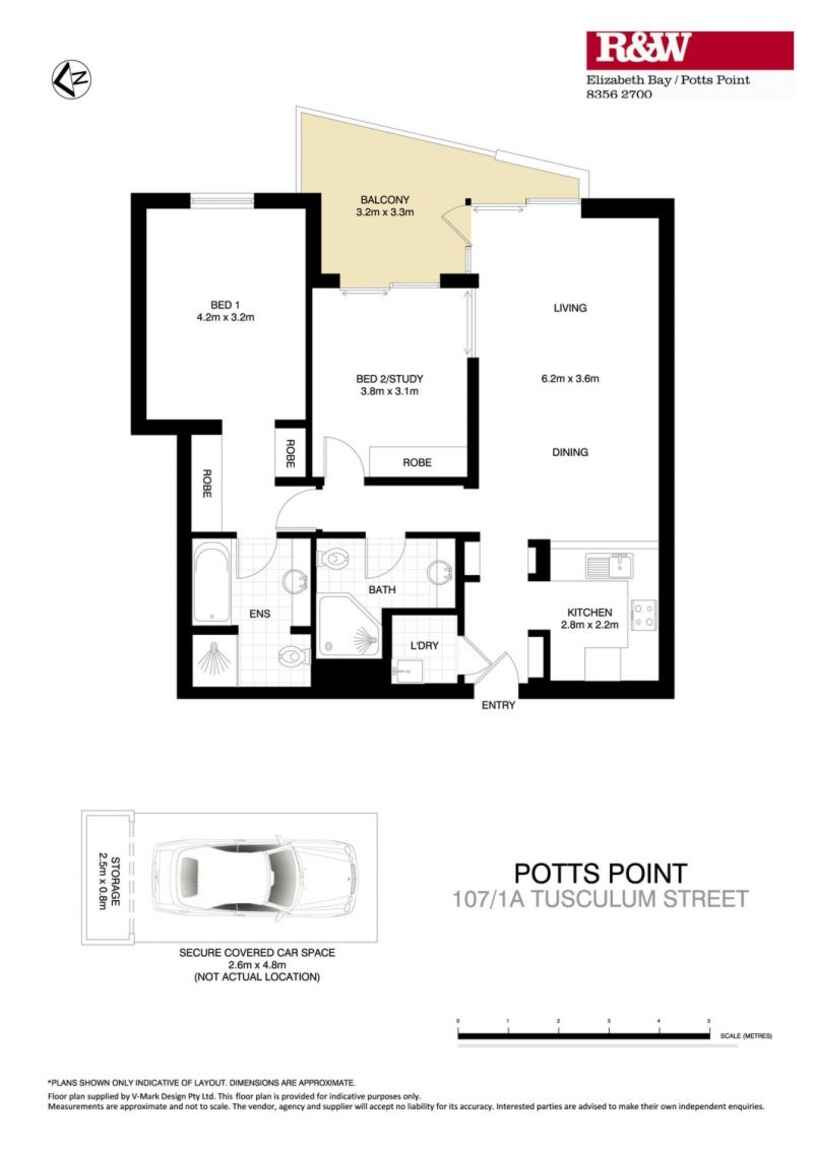 107/1A Tusculum Street Potts Point 107/1A Tusculum Street Potts Point