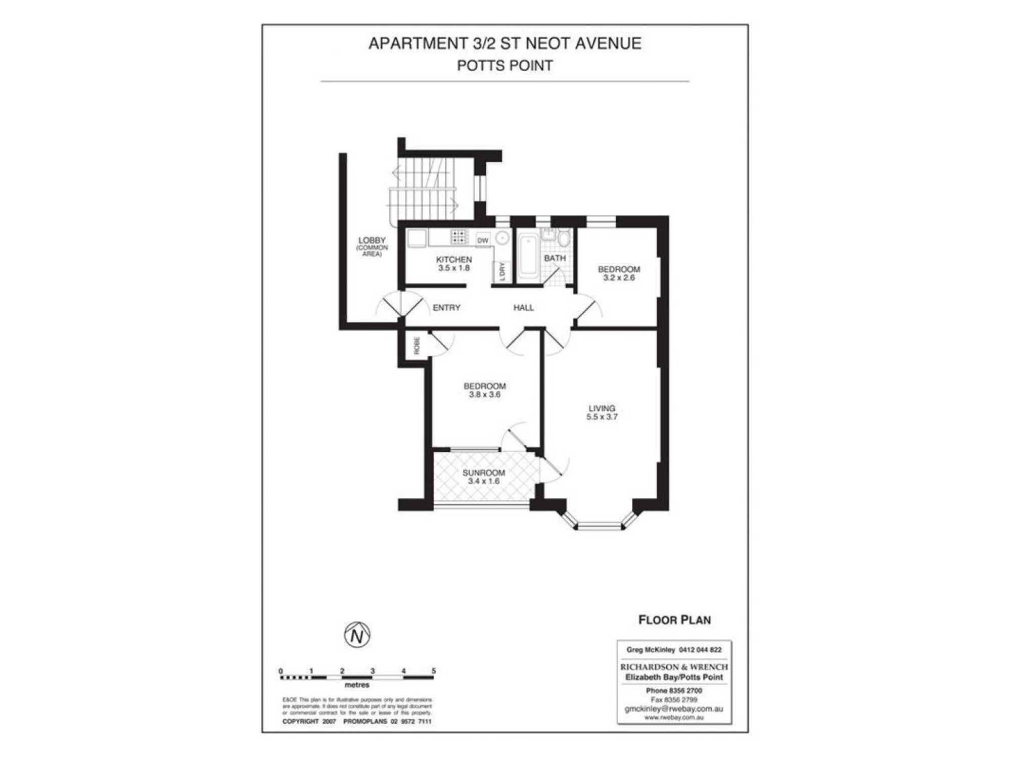 3/2 St Neot Avenue Potts Point