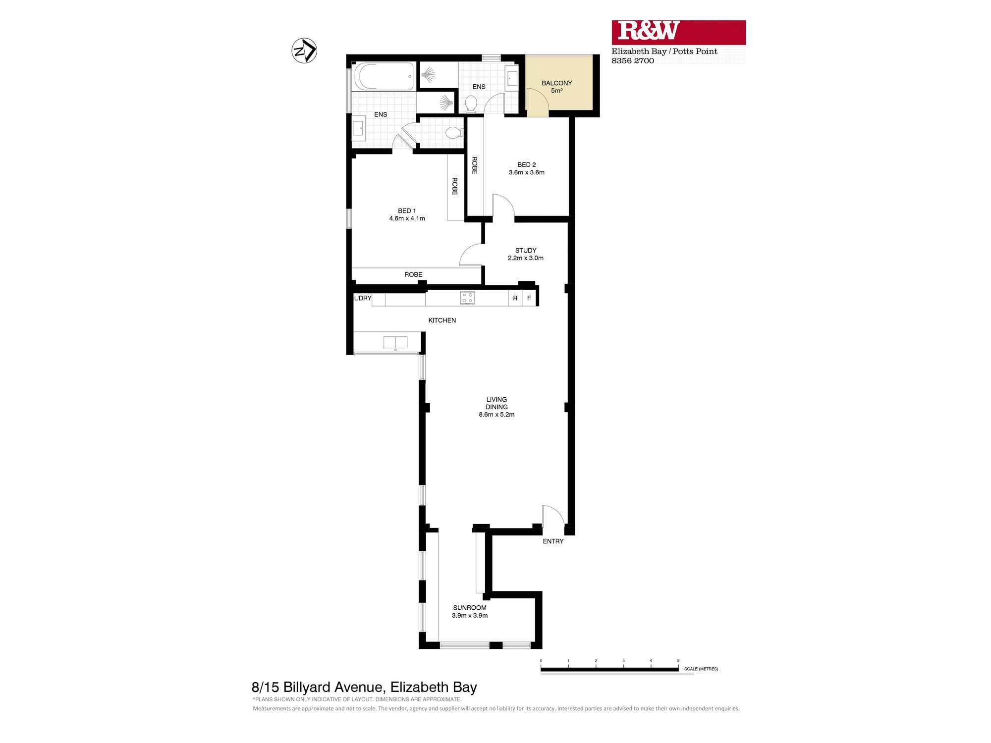 8/15 Billyard Avenue Elizabeth Bay