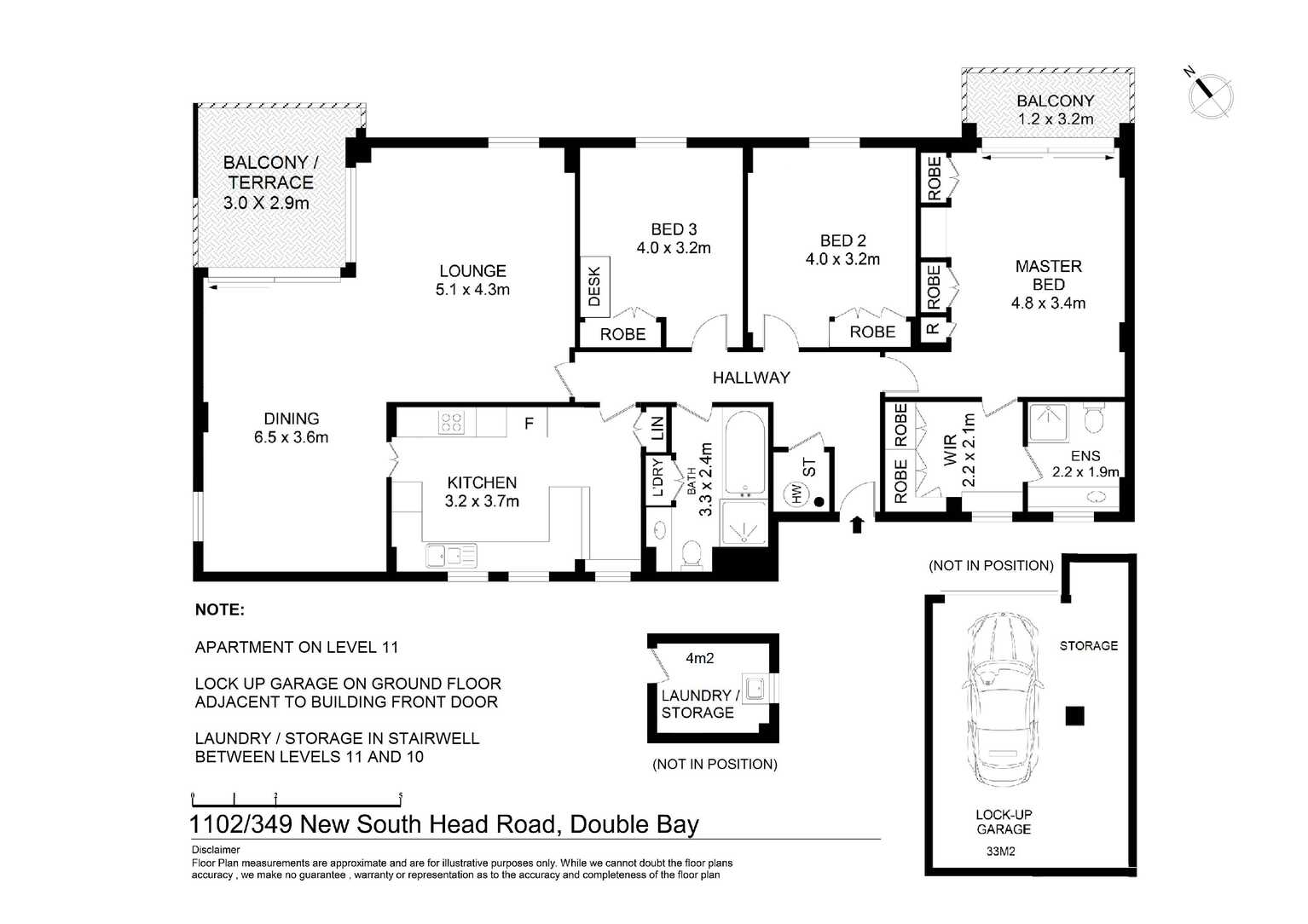1102/349 New South Head Road Double Bay