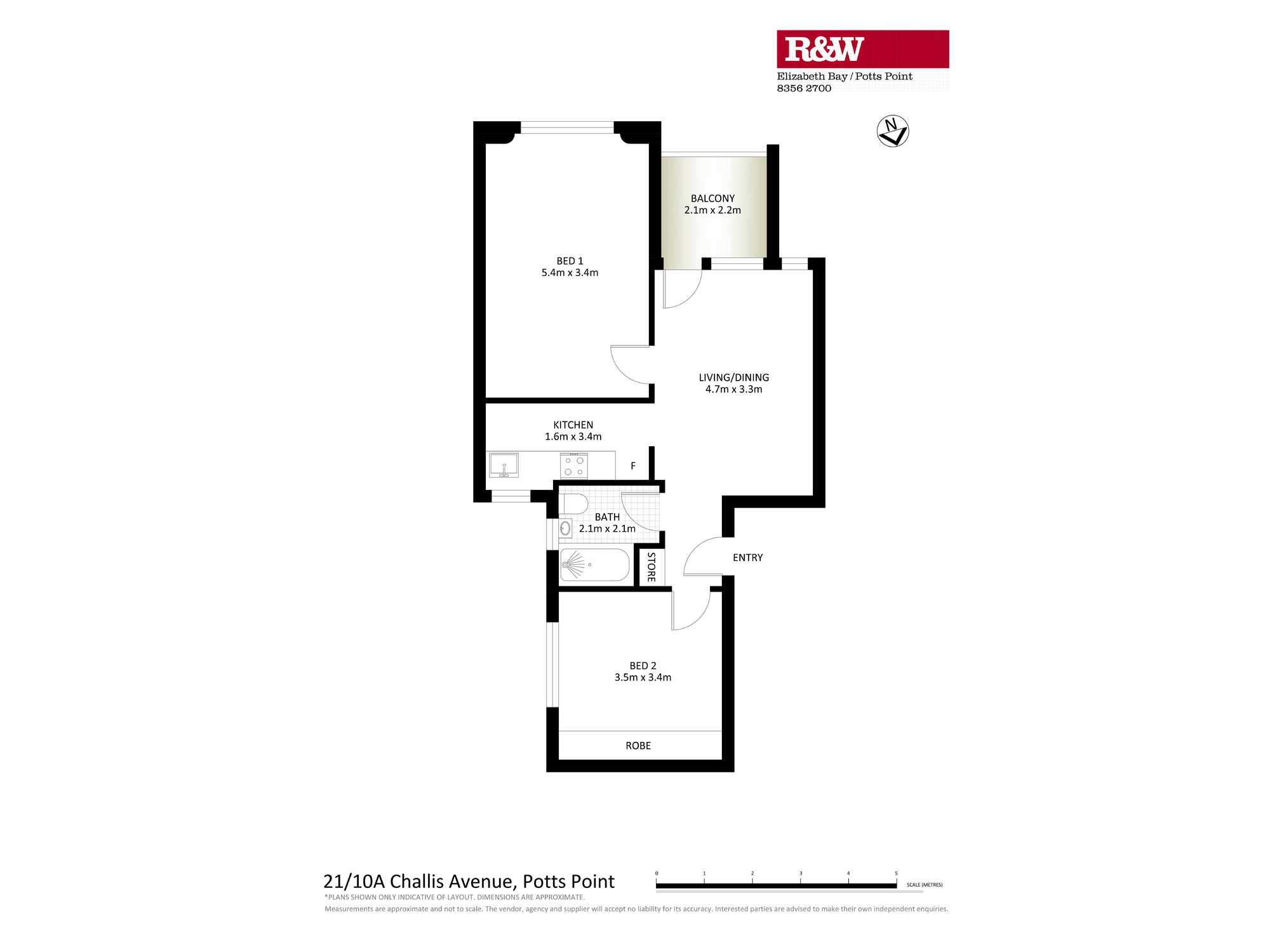 21/10a Challis Avenue Potts Point