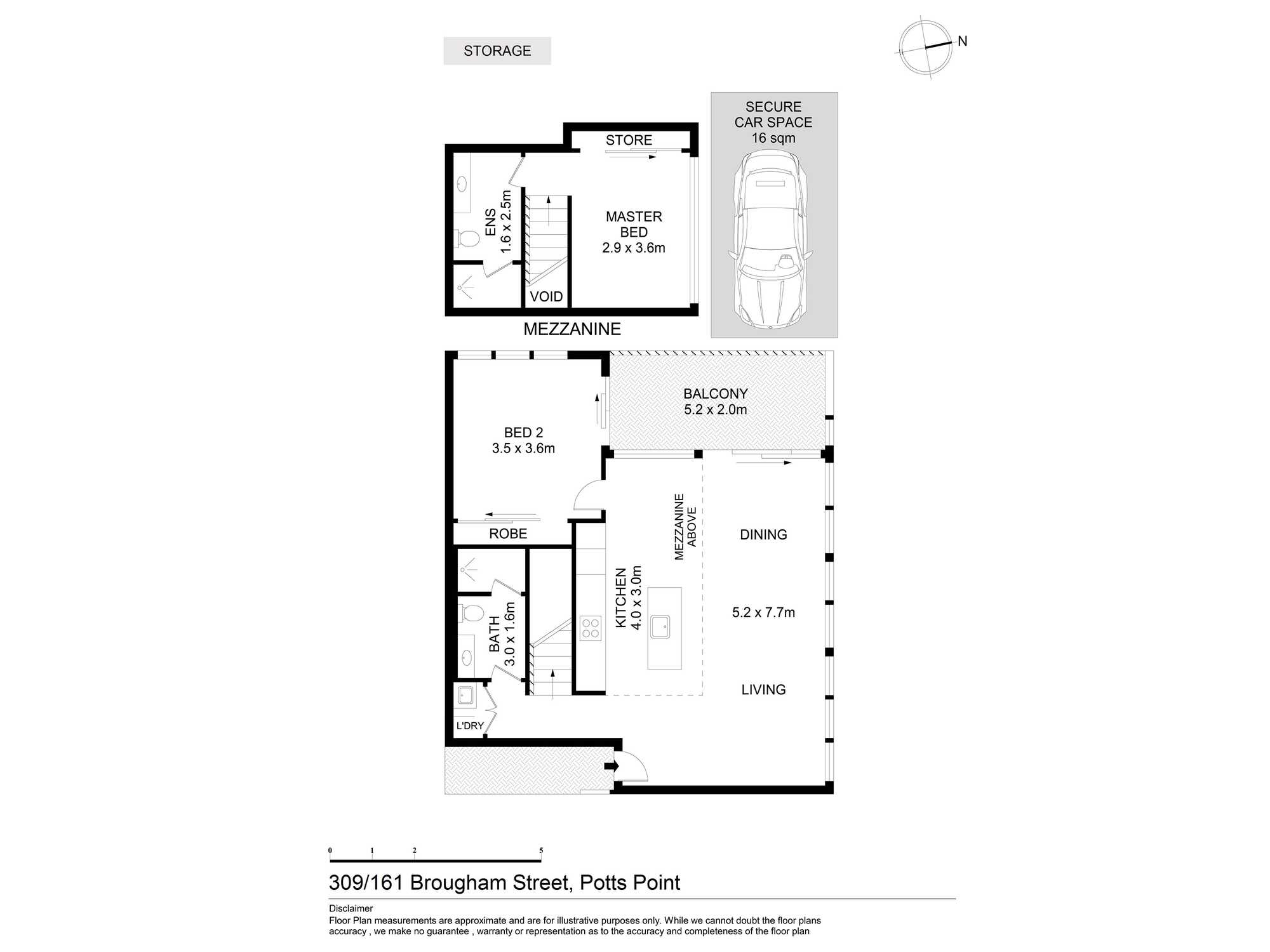 309/161 Brougham Street Potts Point 309/161 Brougham Street Potts Point