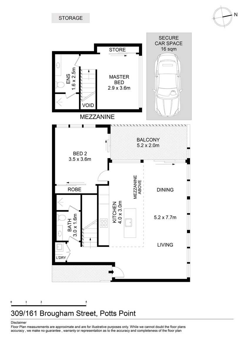 309/161 Brougham Street Potts Point 309/161 Brougham Street Potts Point