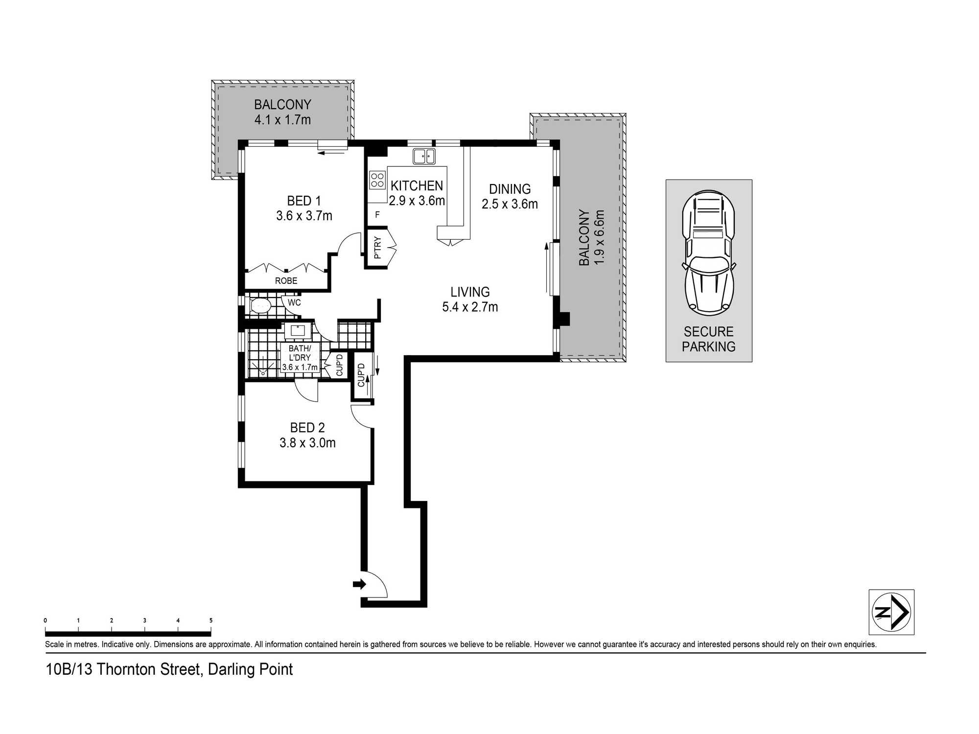 10B/13 Thornton Street Darling Point