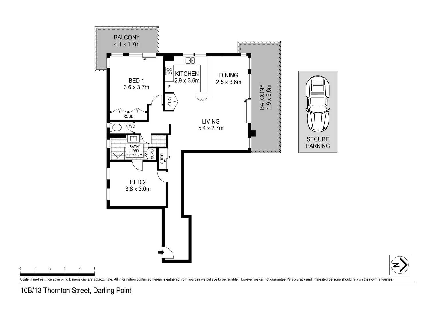 10B/13 Thornton Street Darling Point