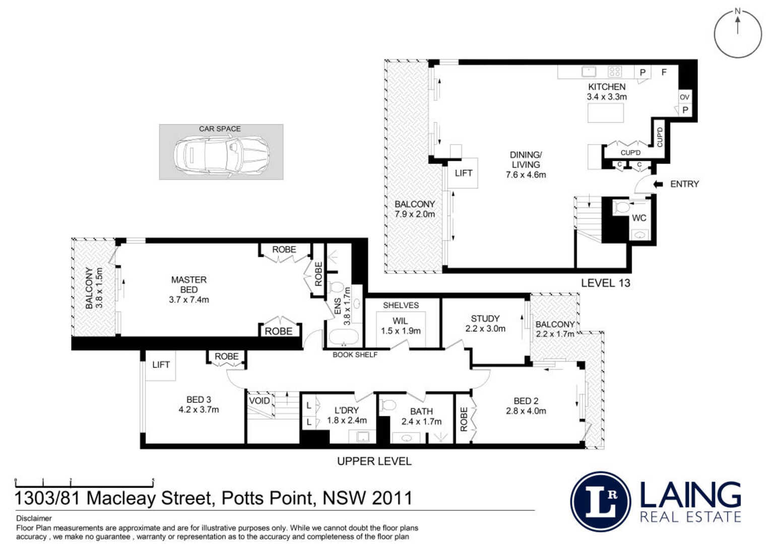 1303/81 Macleay Street Potts Point