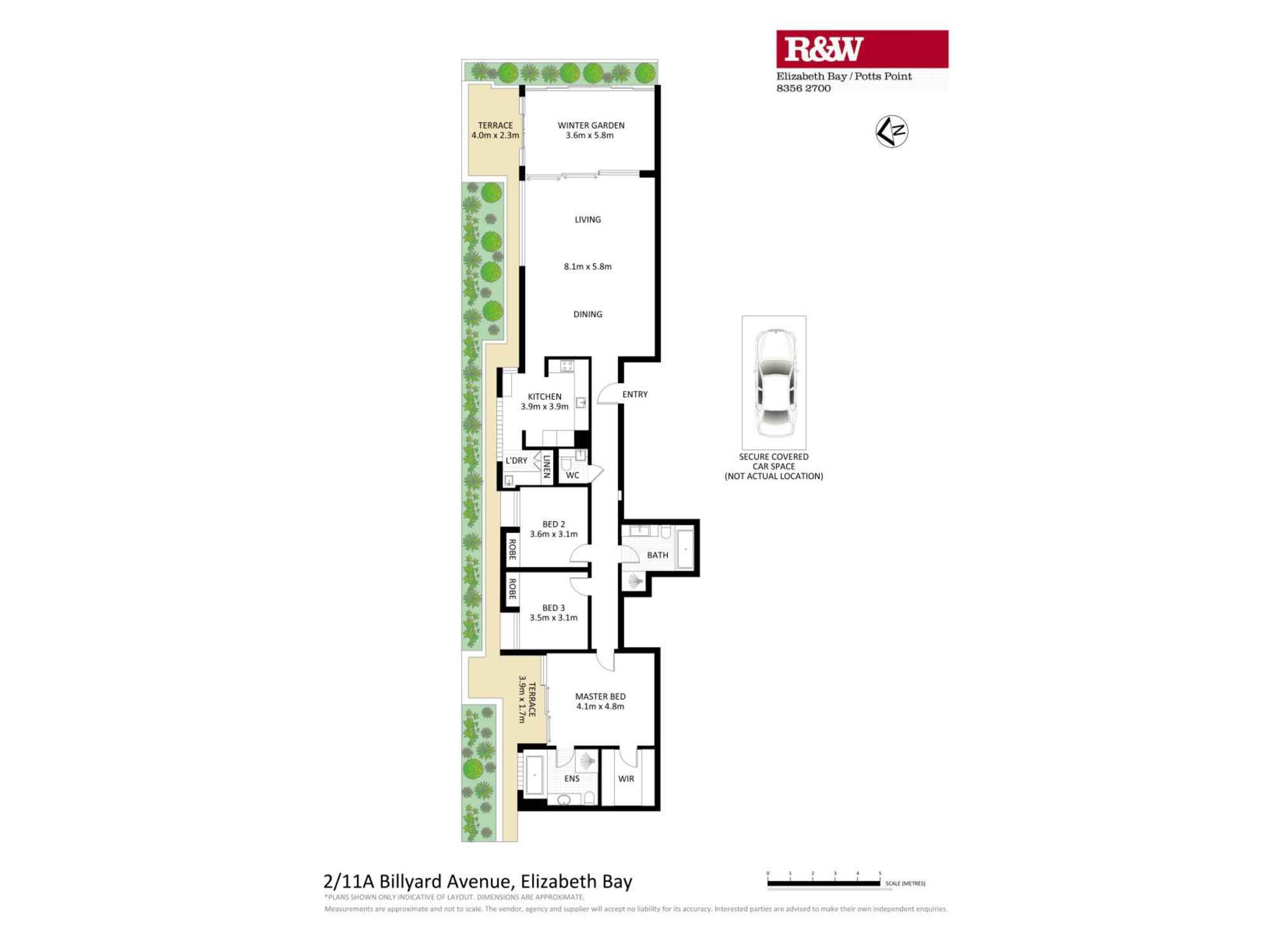 1&2/11a  Billyard Avenue Elizabeth Bay