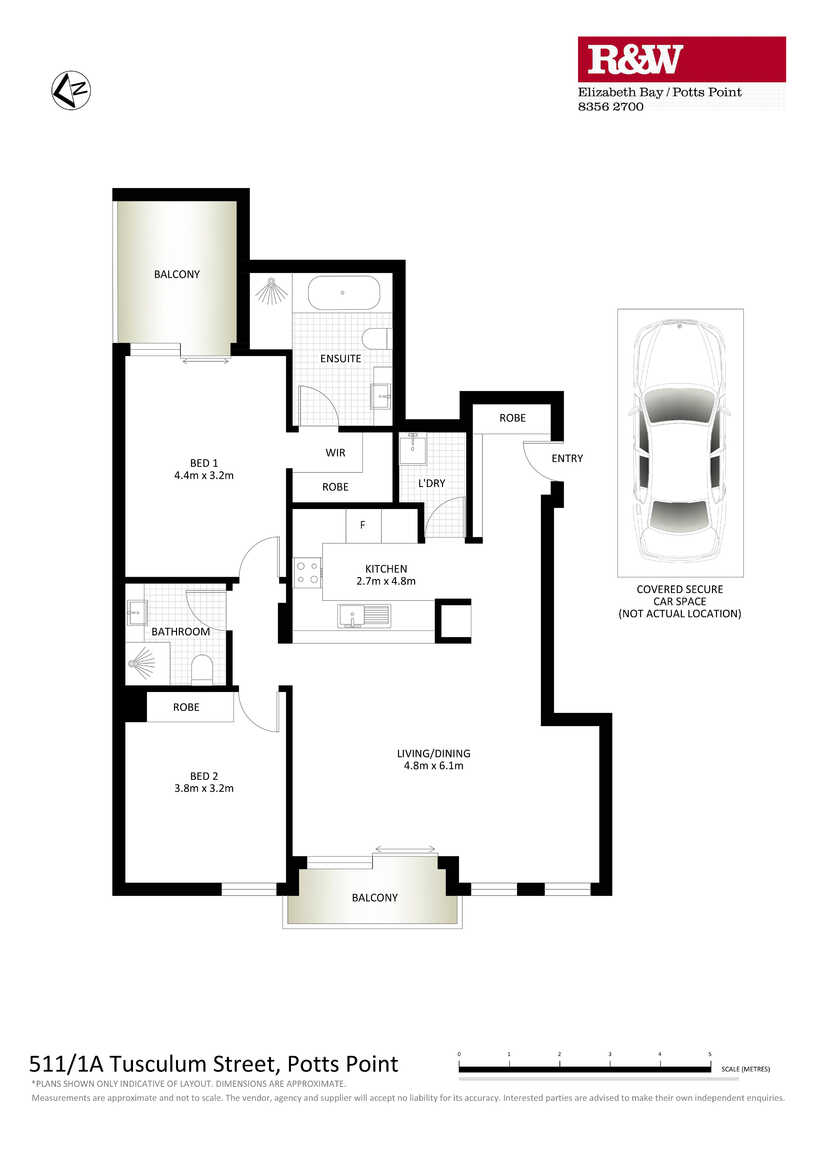 511/1a Tusculum Street Potts Point 511/1a Tusculum Street Potts Point