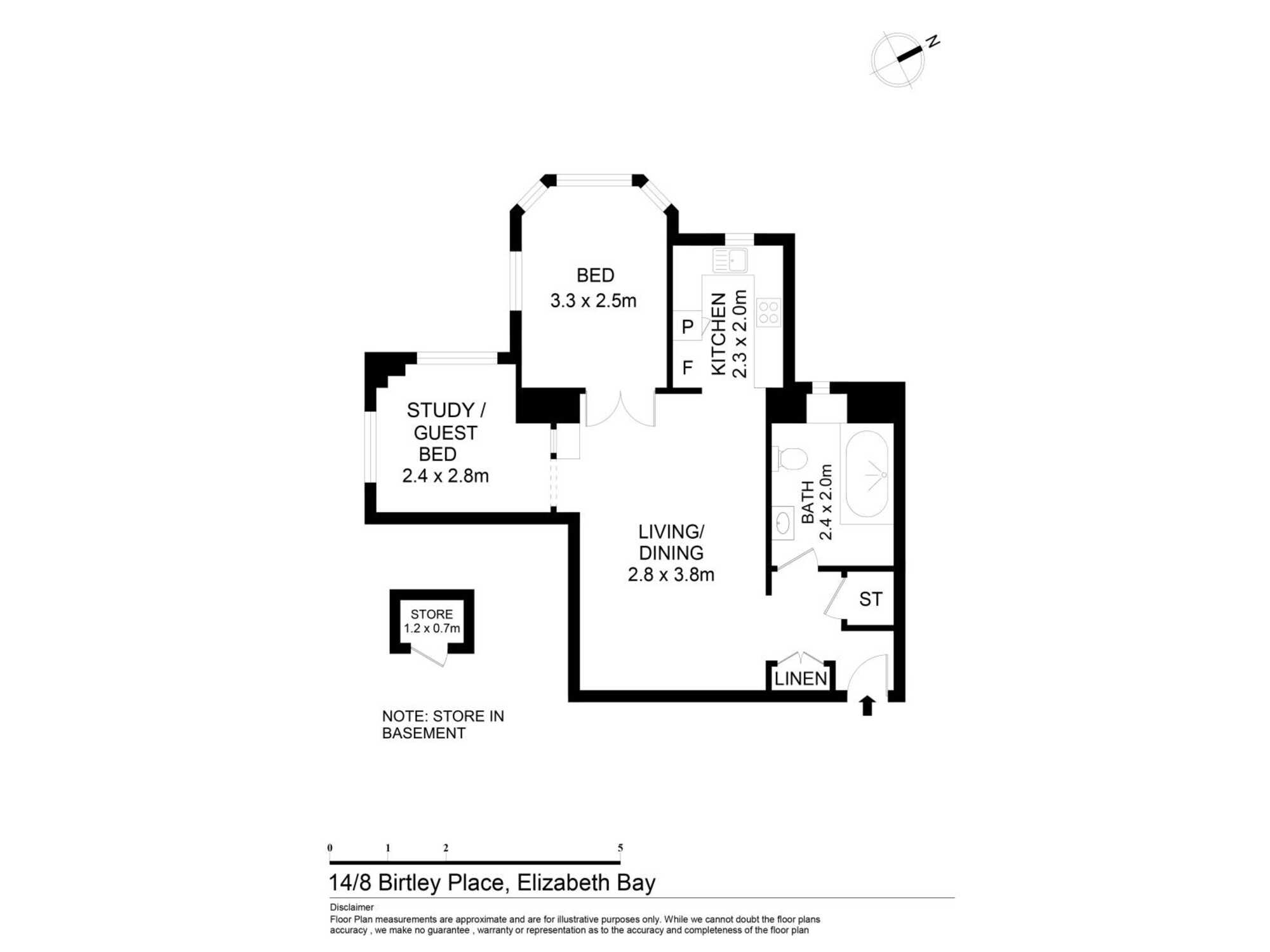 14/8 Birtley Place Elizabeth Bay