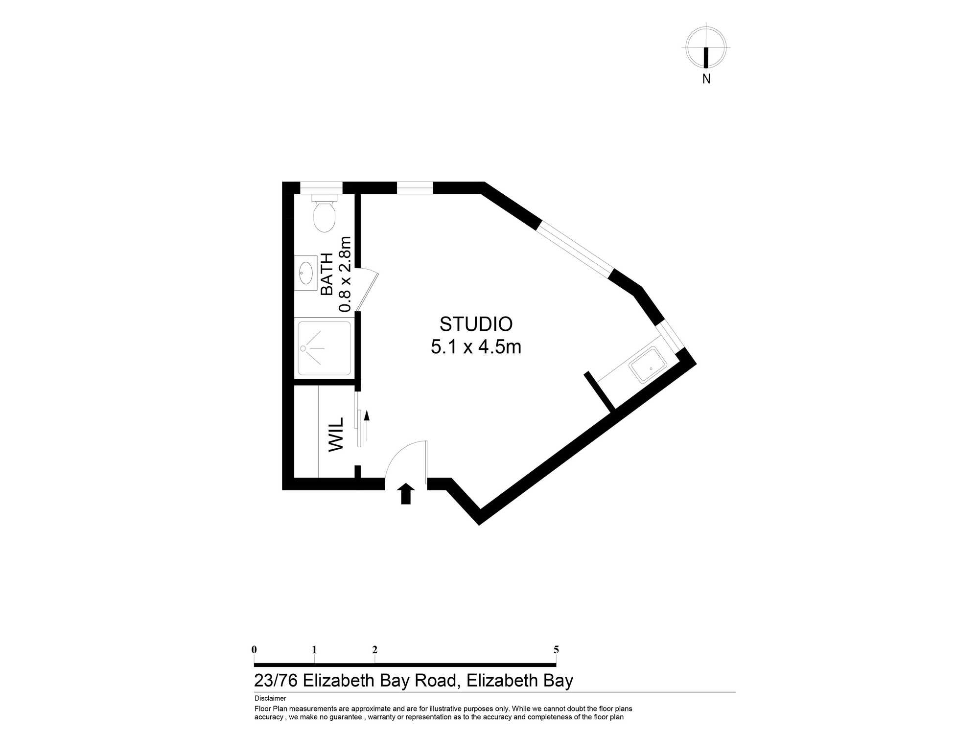 22/76 Elizabeth Bay Road Elizabeth Bay 22/76 Elizabeth Bay Road Elizabeth Bay