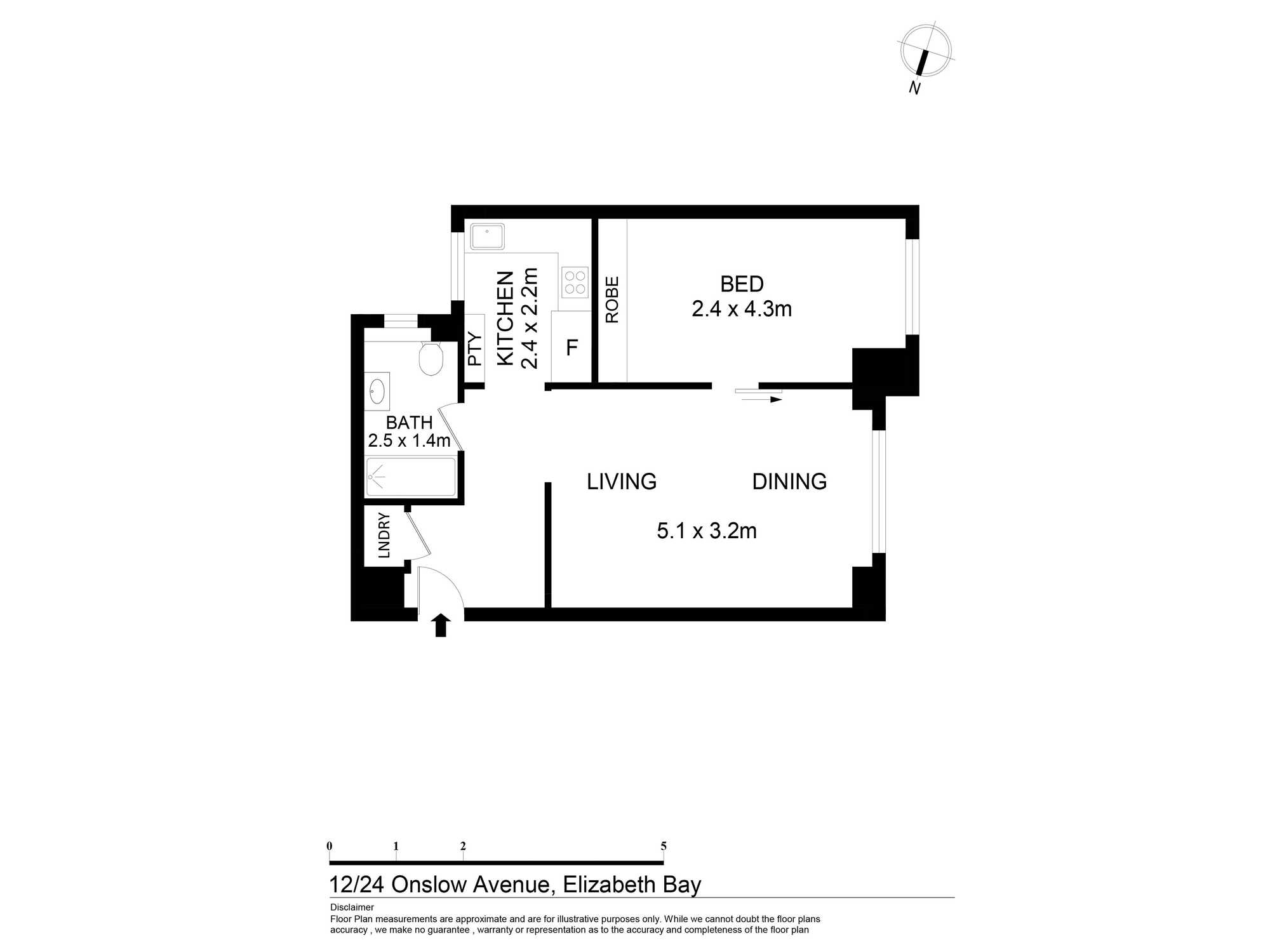 12/24 Onslow Avenue Elizabeth Bay