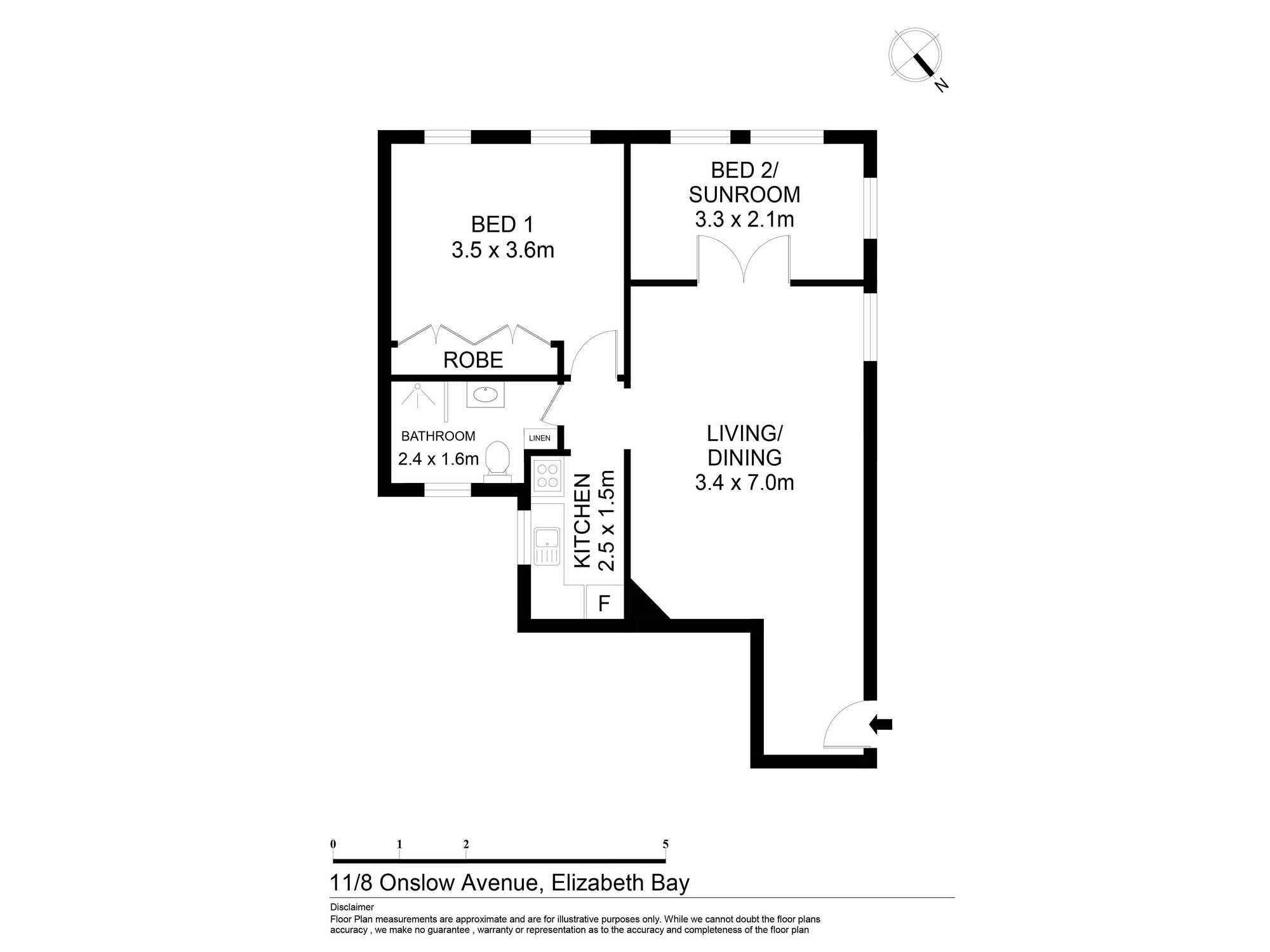 11/8 Onslow Avenue Elizabeth Bay