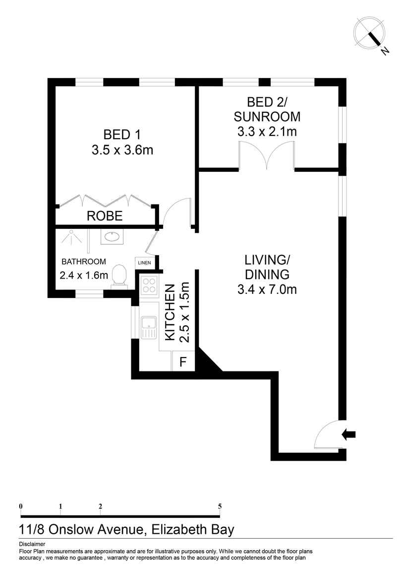 11/8 Onslow Avenue Elizabeth Bay