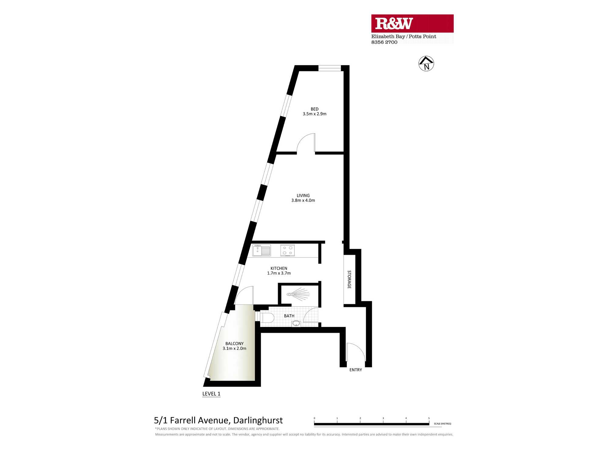 5/1 Farrell Avenue Darlinghurst