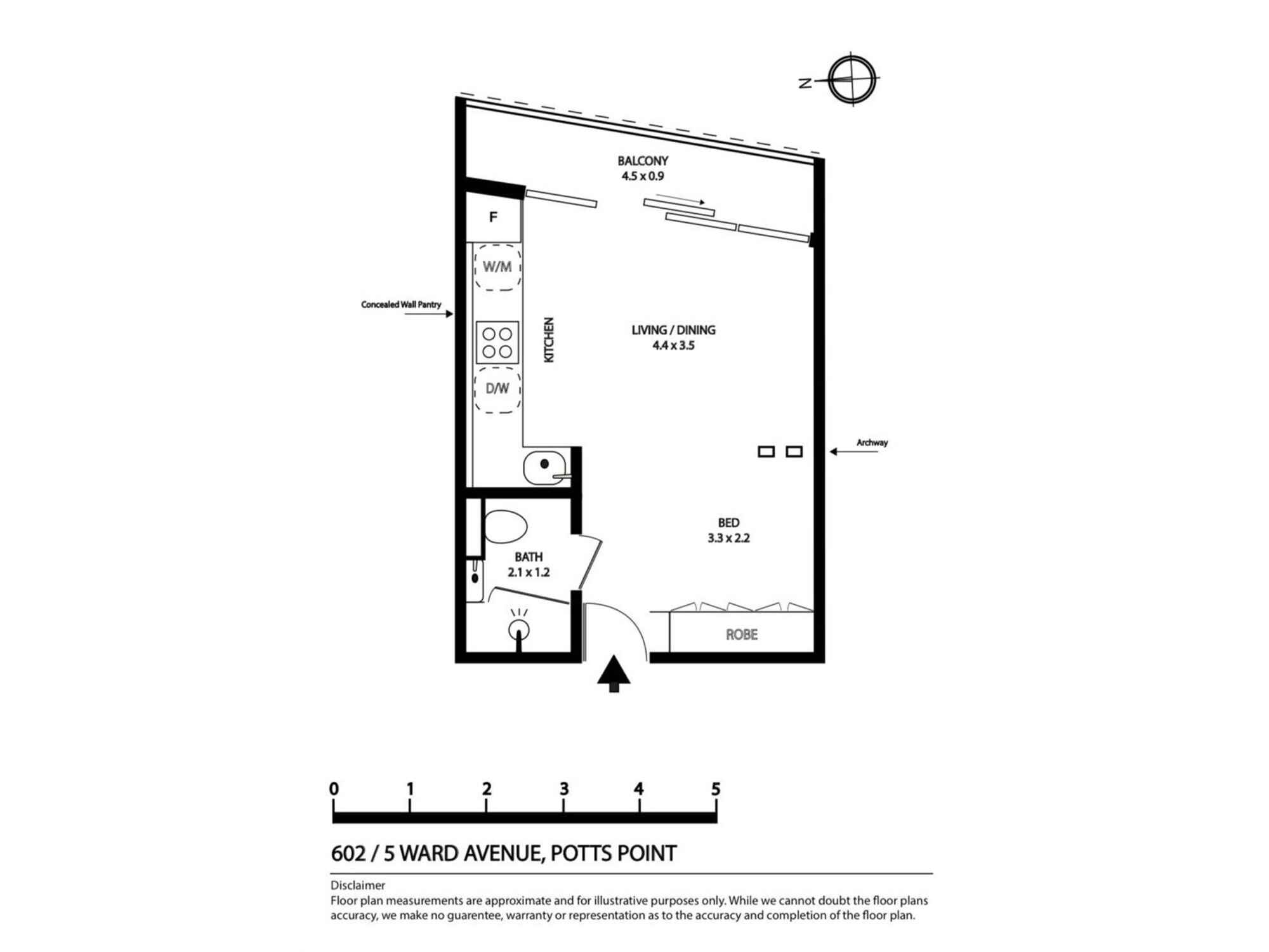 602/5 Ward Avenue Potts Point