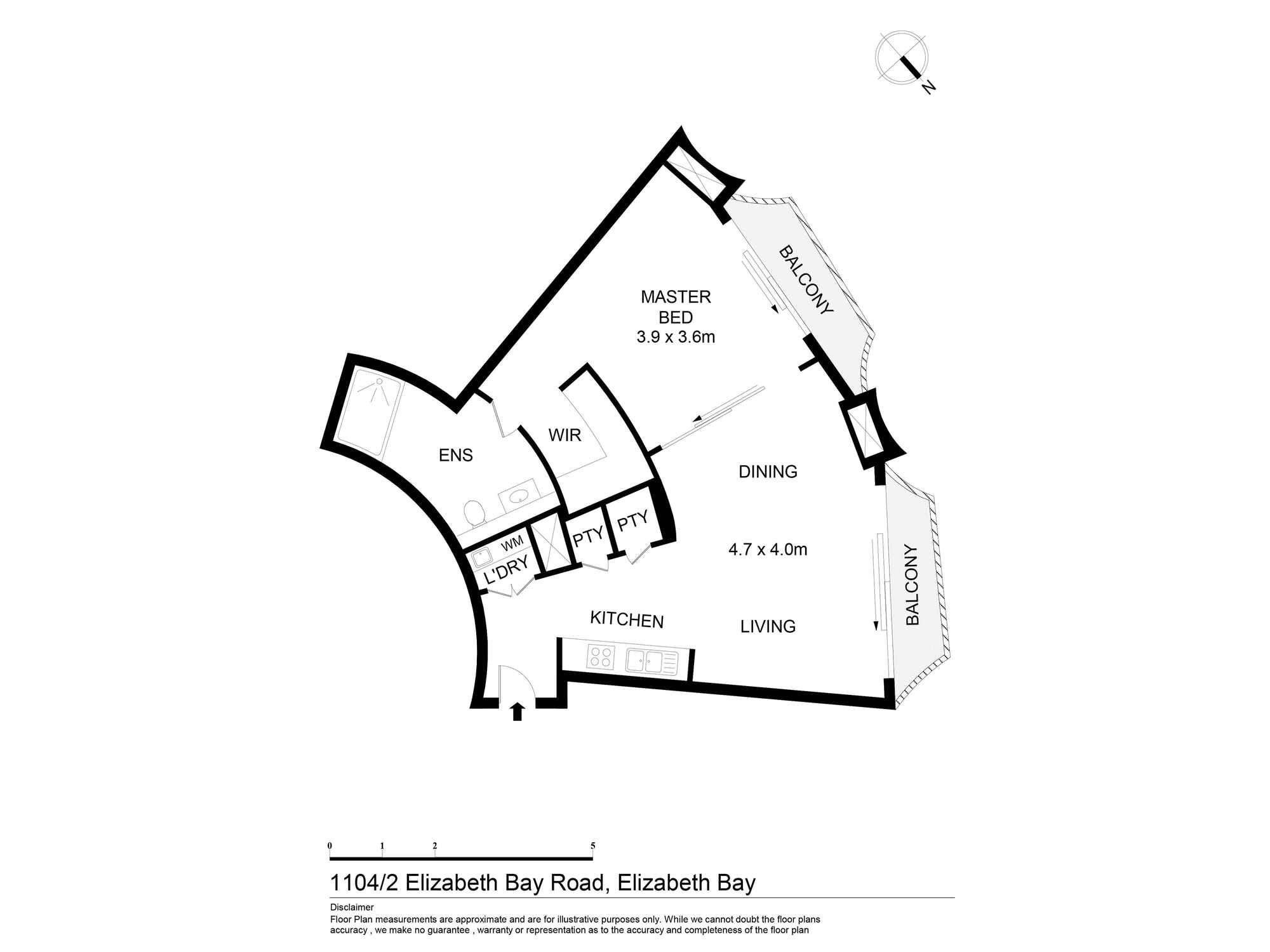 1104/2 Elizabeth Bay Road Elizabeth Bay