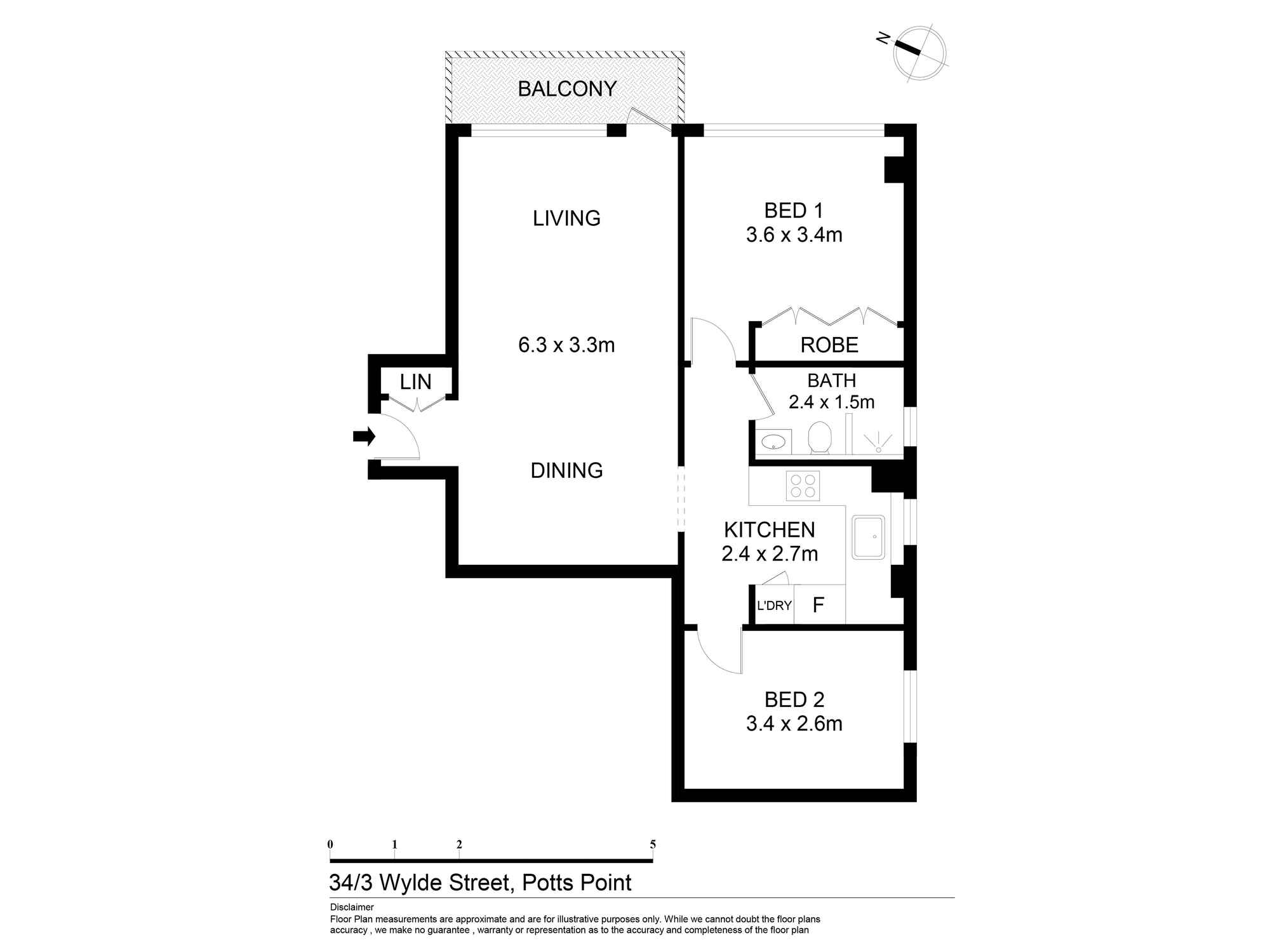 34/3 Wylde Street Potts Point