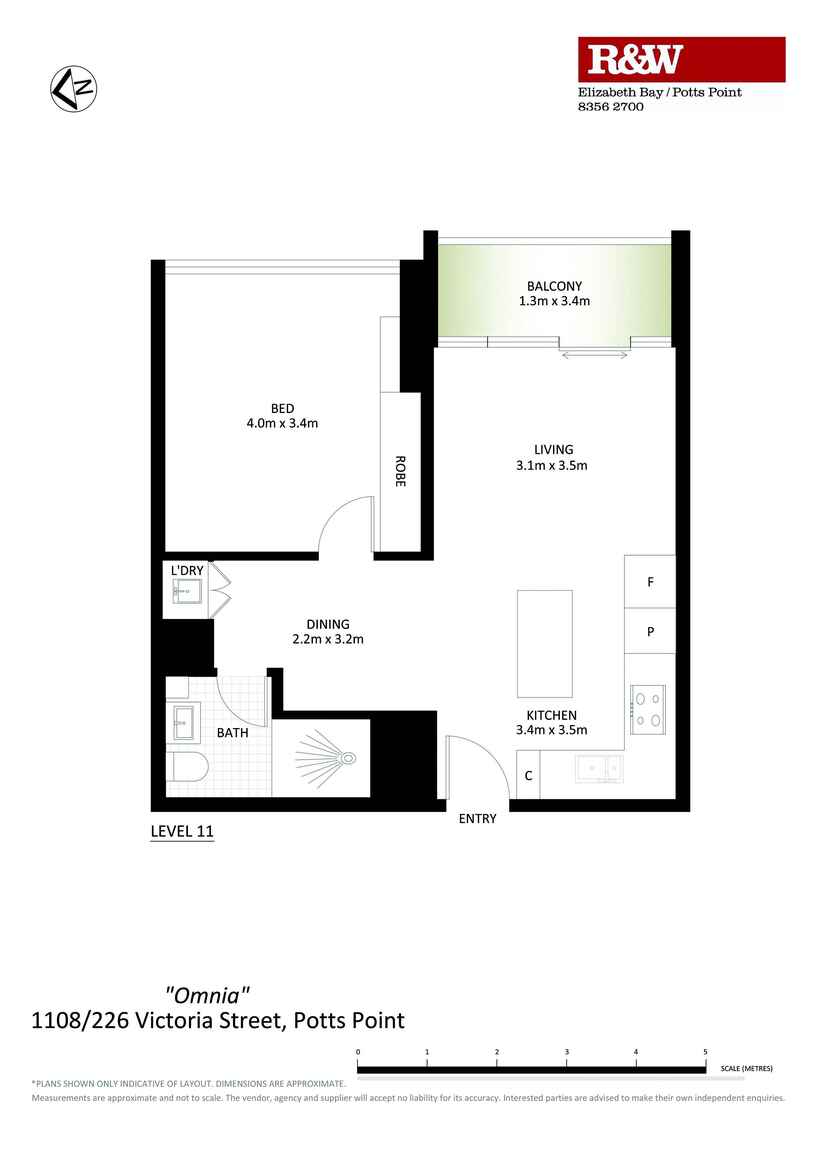 1108/226 Victoria Street Potts Point