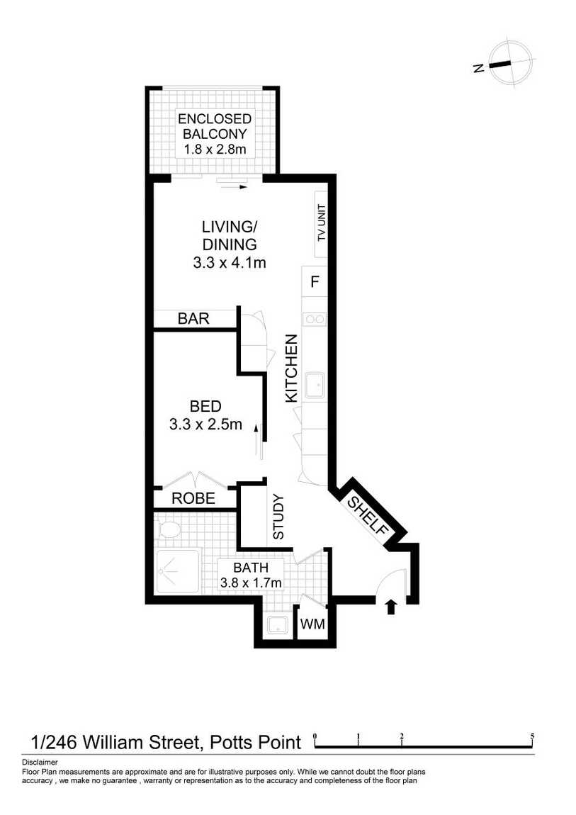1/244-246 William Street Potts Point 1/244-246 William Street Potts Point
