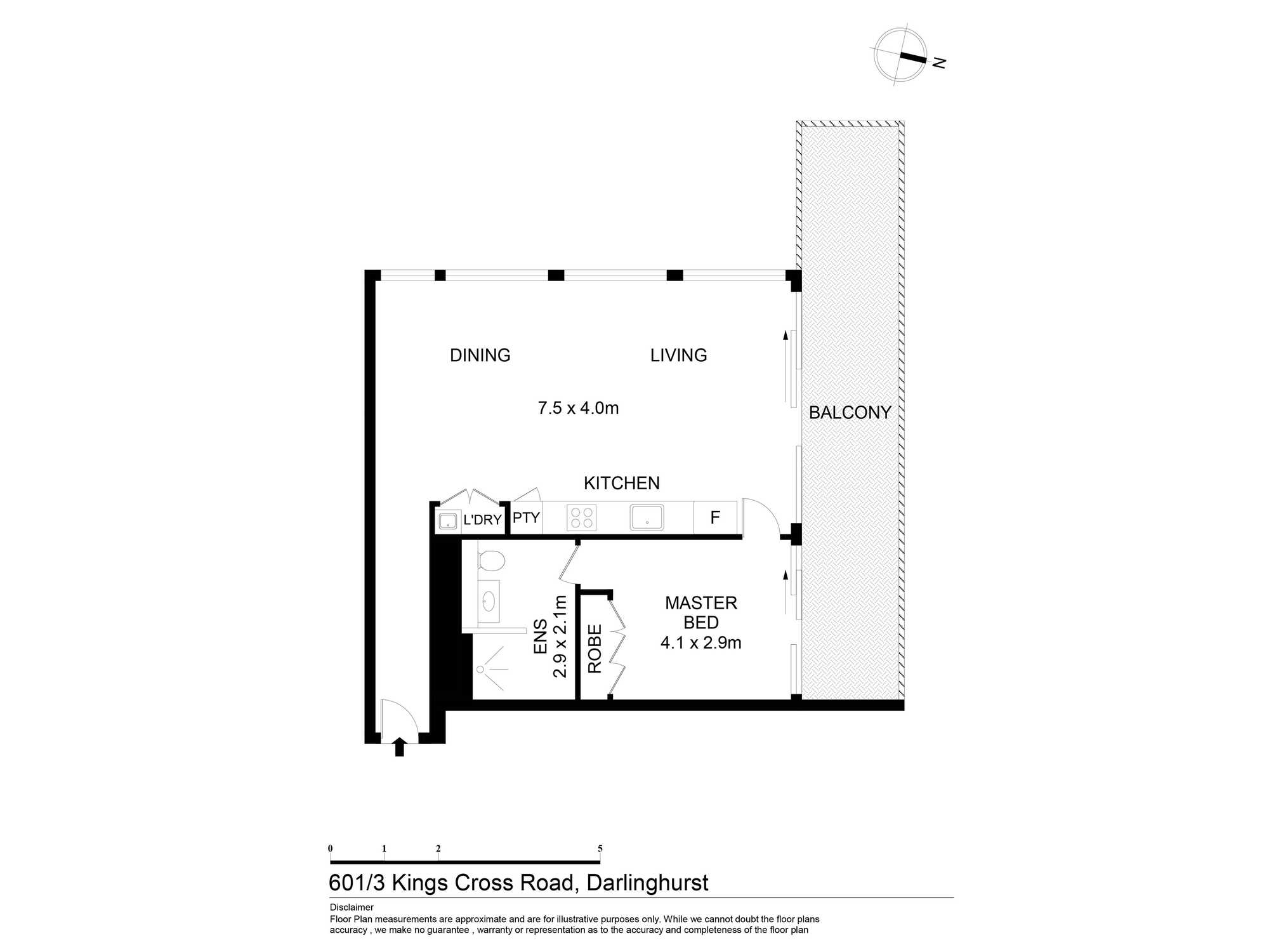601/3 Kings Cross Road Darlinghurst