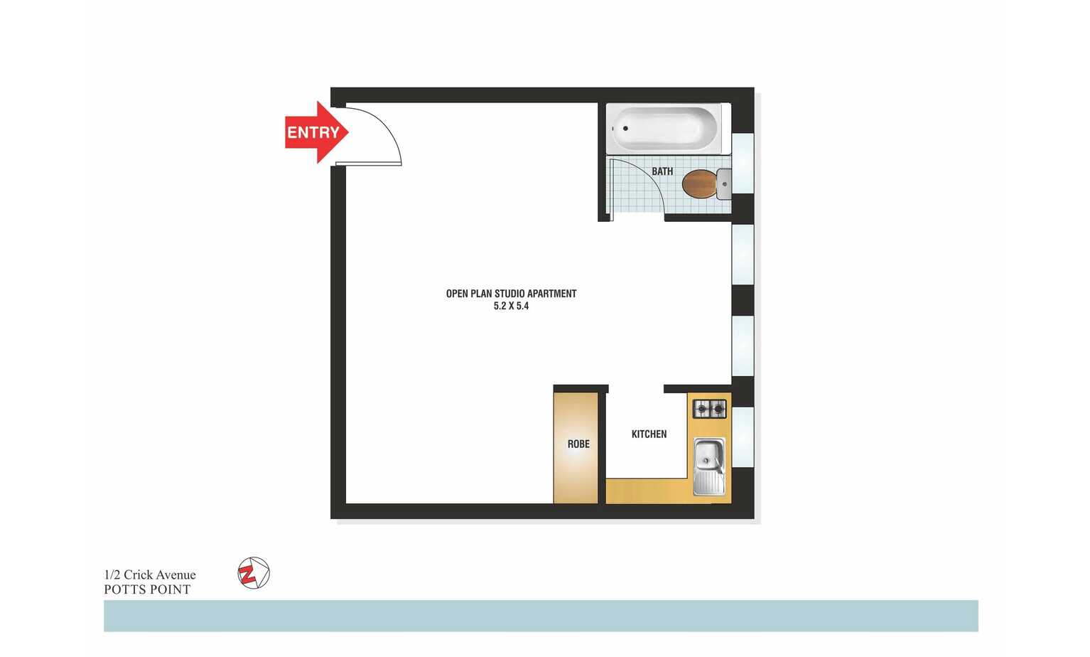 1/2 Crick Avenue Elizabeth Bay 1/2 Crick Avenue Elizabeth Bay