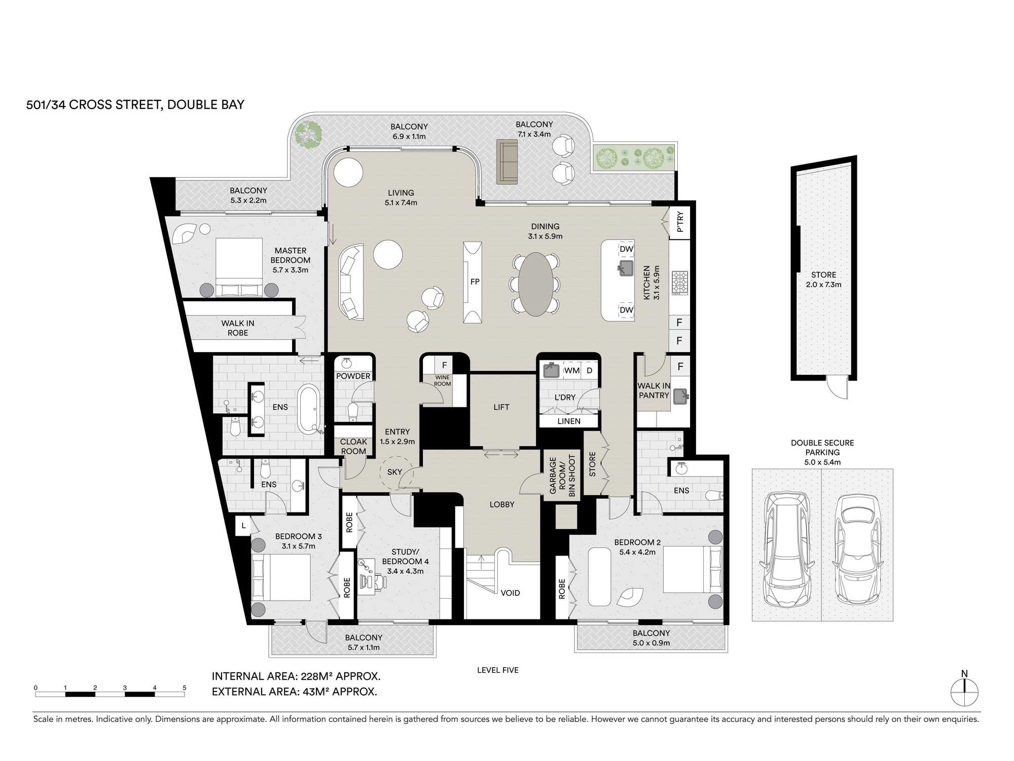 501/34 Cross Street Double Bay