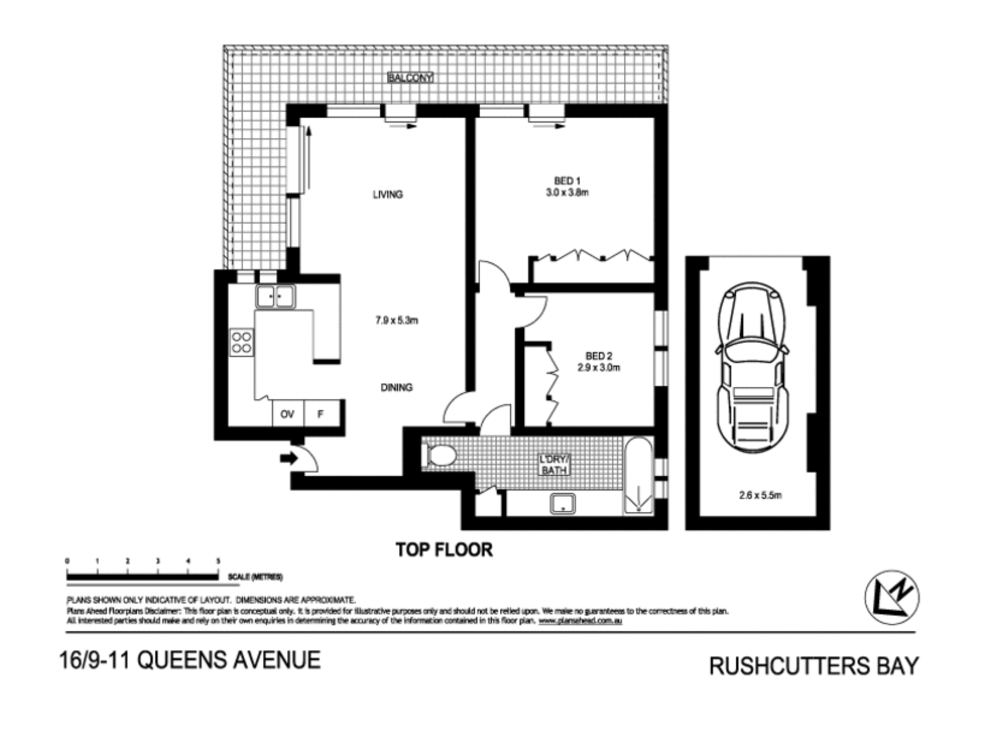 16/9-11 Queens Avenue Rushcutters Bay
