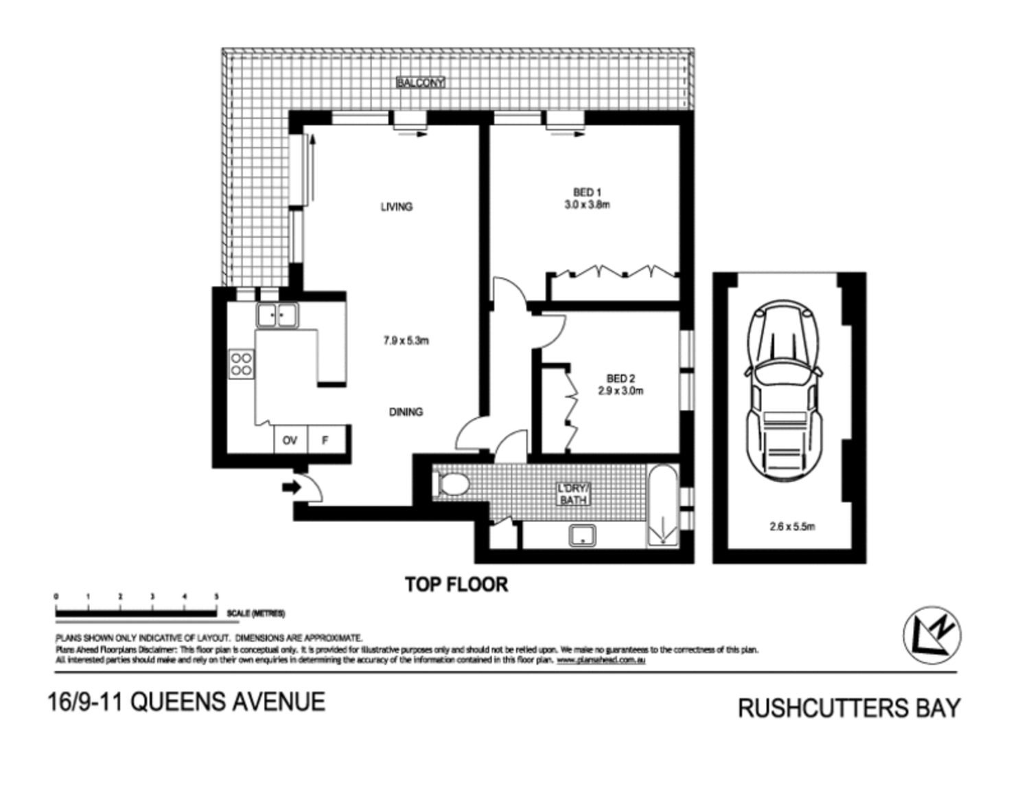 16/9-11 Queens Avenue Rushcutters Bay