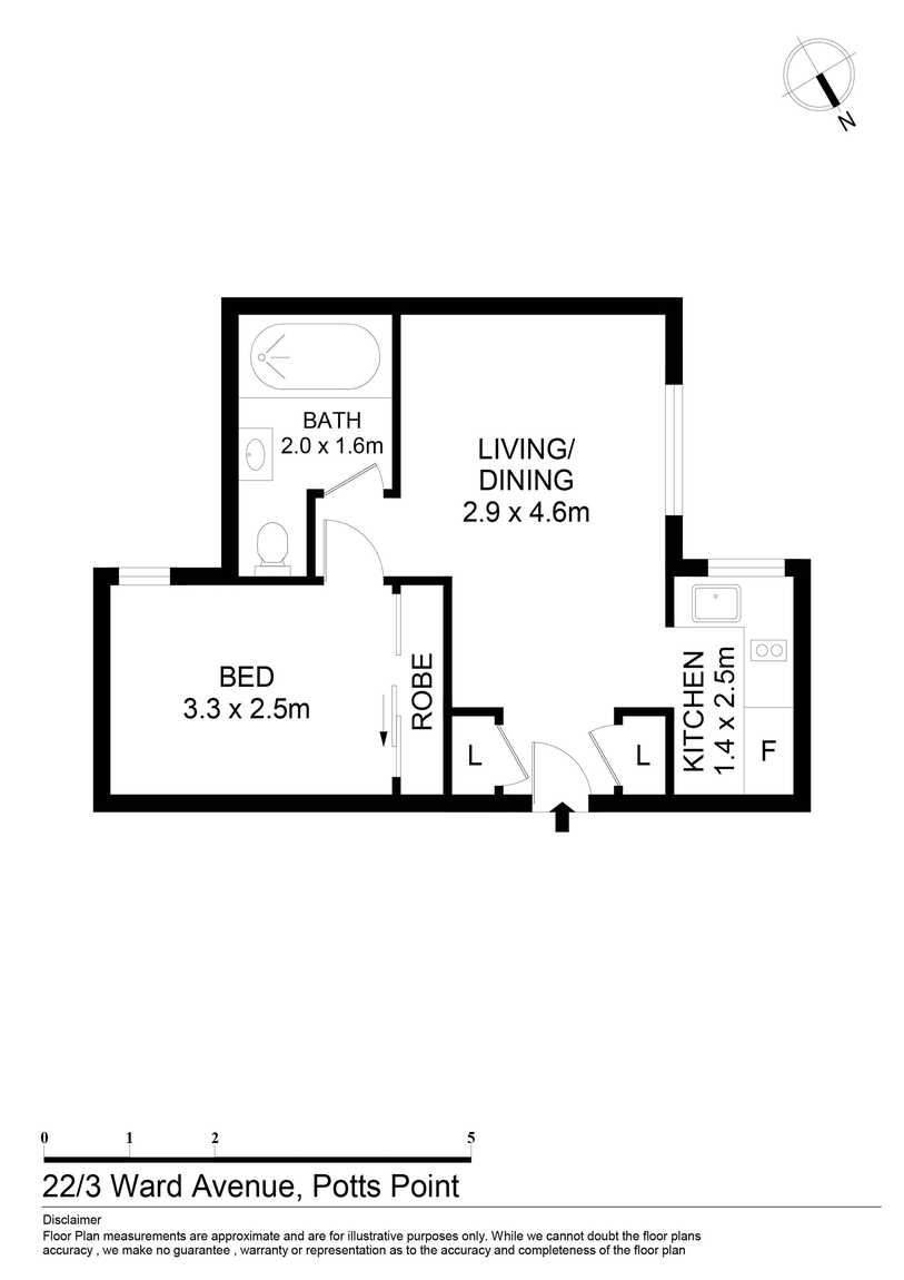22/3 Ward Avenue Potts Point 22/3 Ward Avenue Potts Point