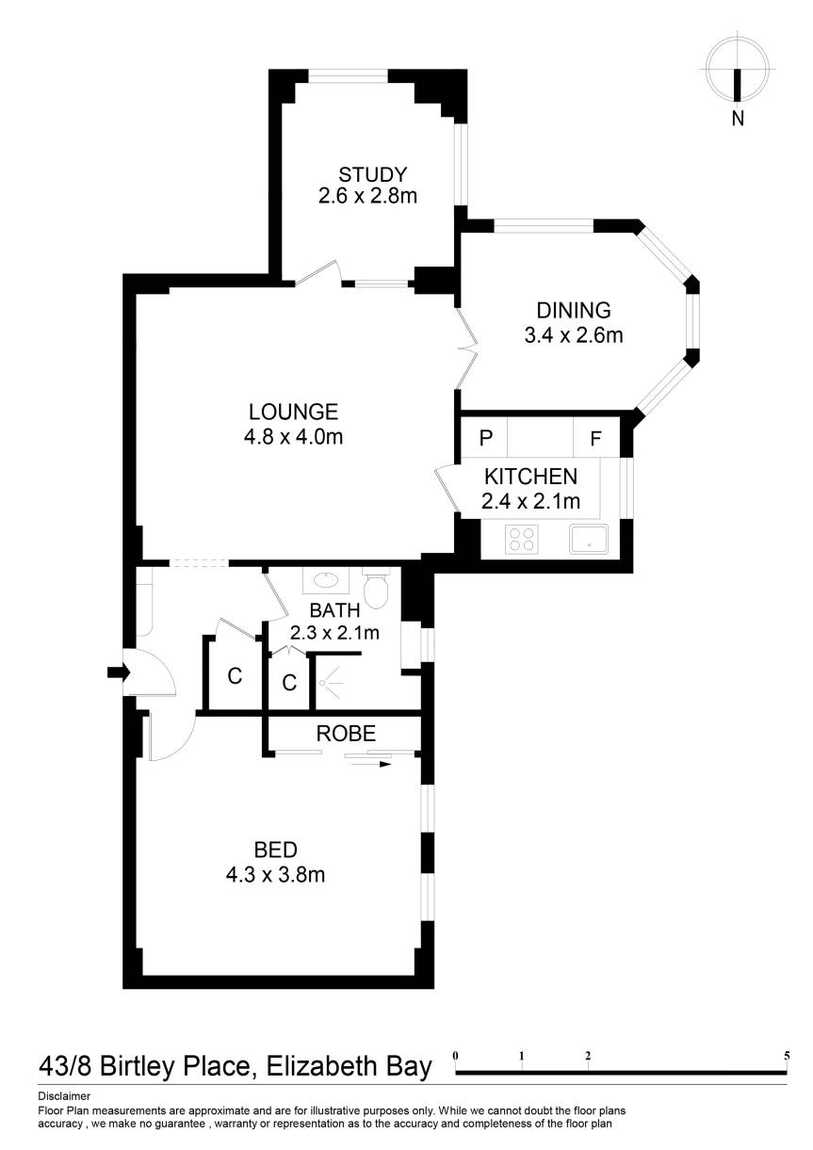 43/8 Birtley Place Elizabeth Bay
