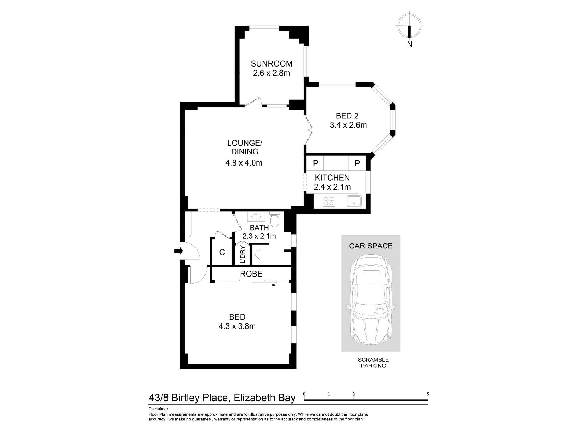 43/8 Birtley Place Elizabeth Bay