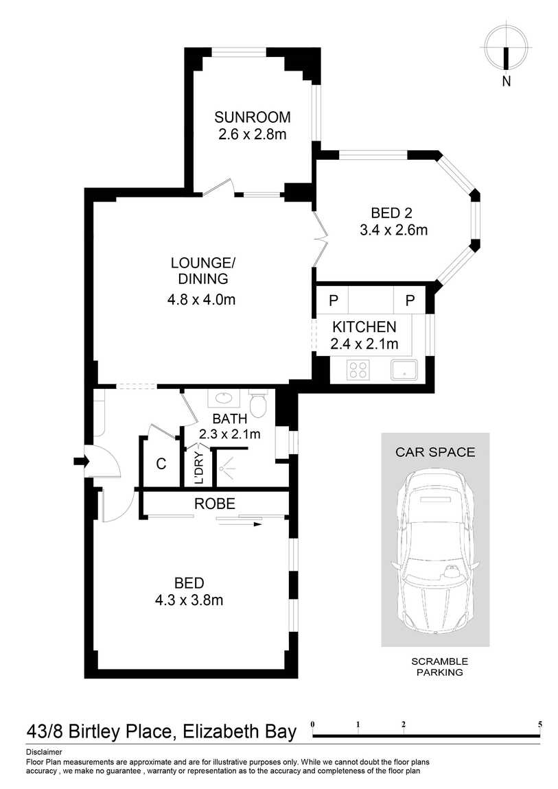 43/8 Birtley Place Elizabeth Bay