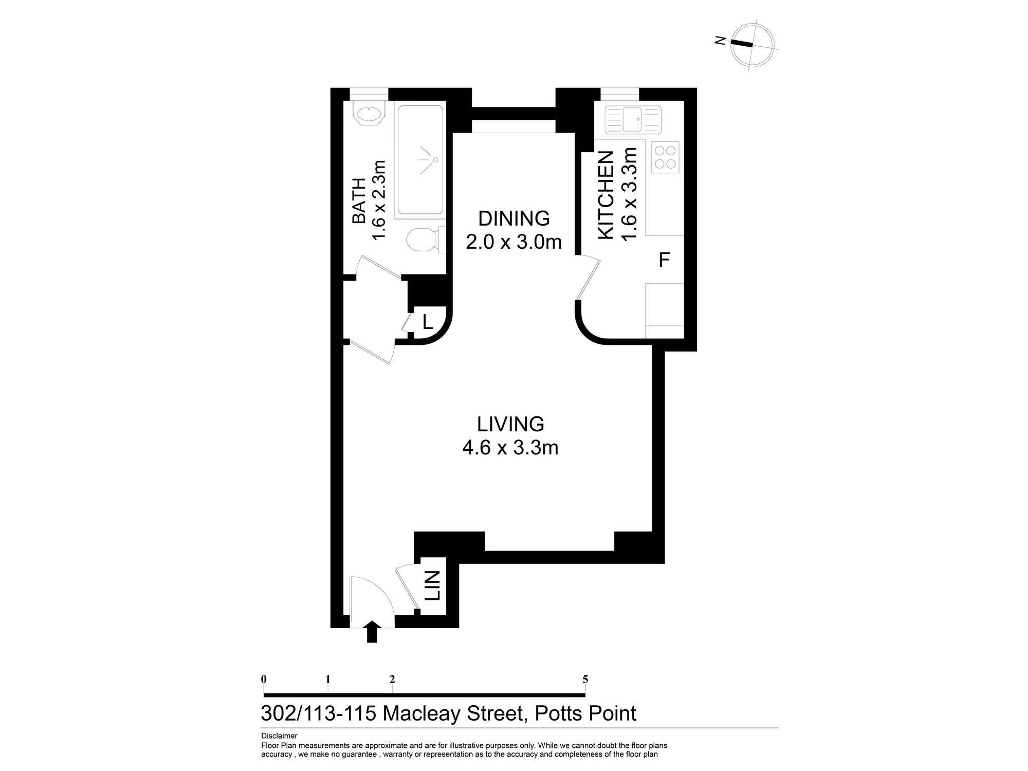 302/113-115 Macleay Street Potts Point 302/113-115 Macleay Street Potts Point