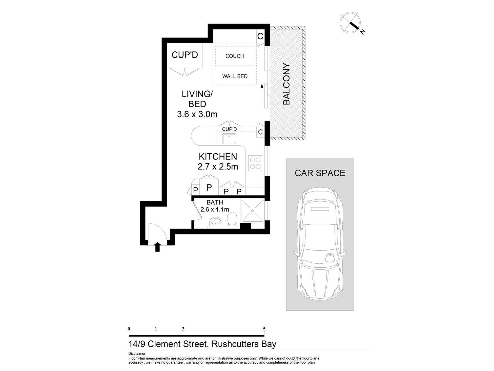 14/9 Clement Street Rushcutters Bay