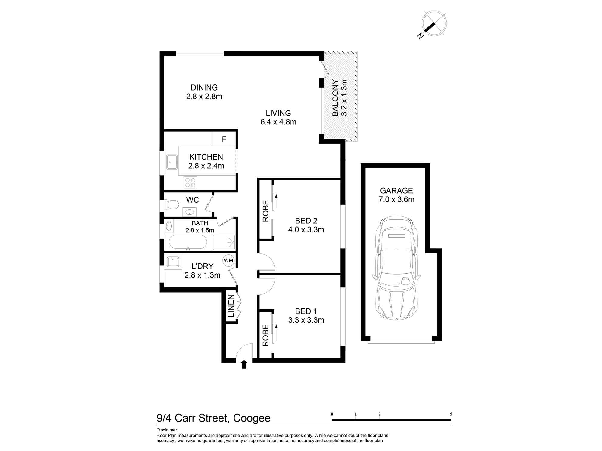 9/4 Carr Street Coogee