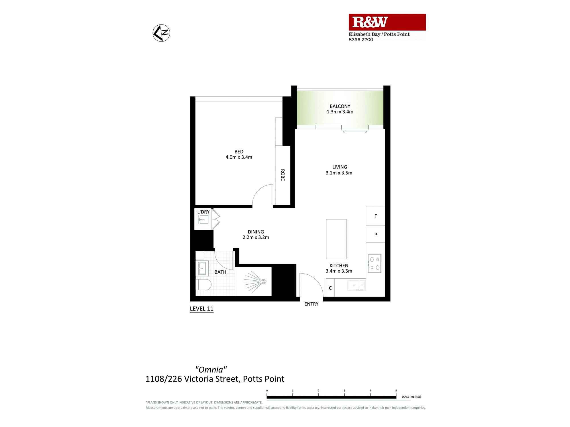 1108/226 Victoria Street Potts Point