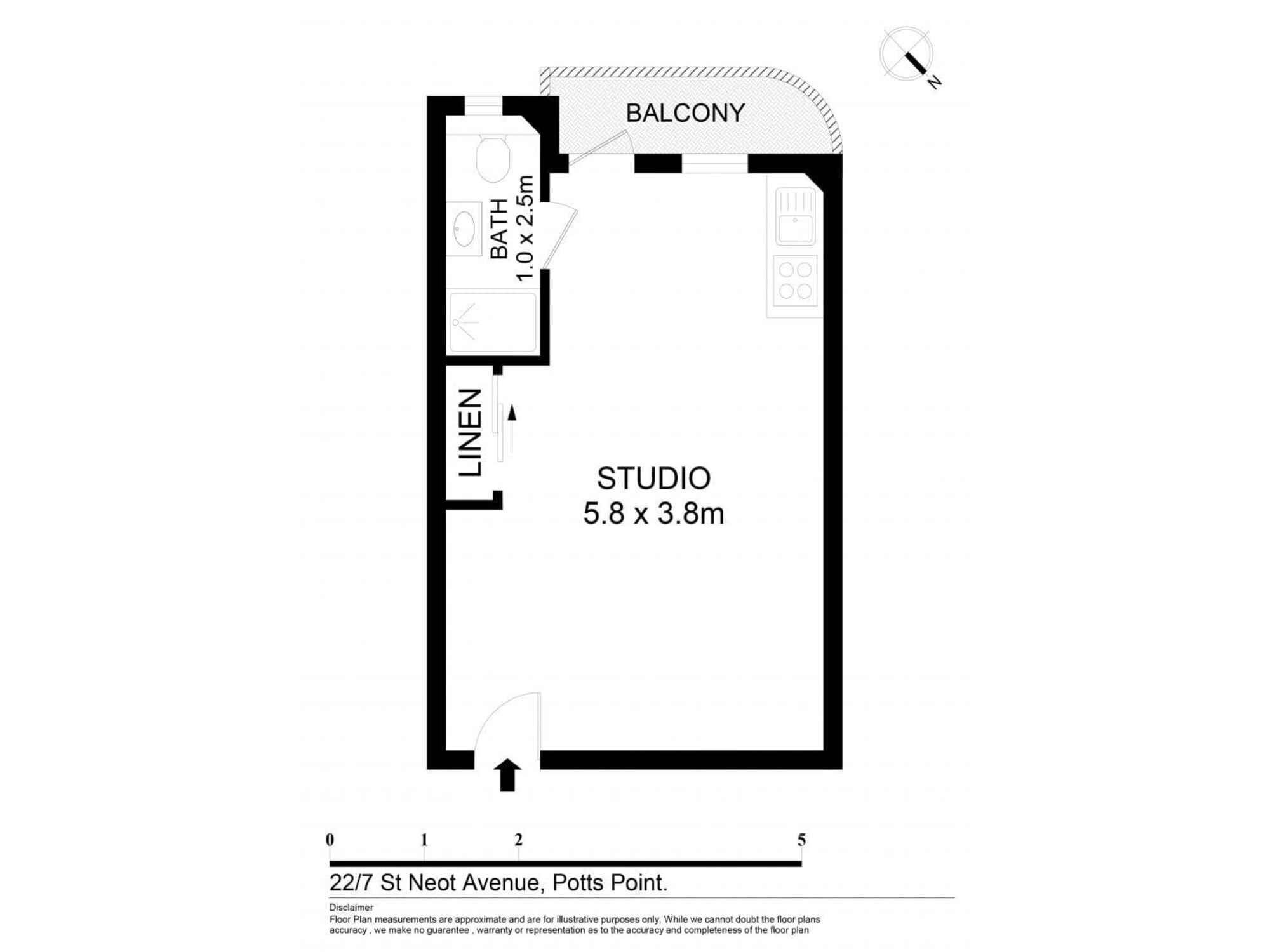 22/7 St Neot Avenue Potts Point